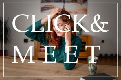 📲 CLICK & MEET 🛍 bei Blickfang Wittenberg